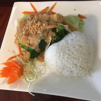 Peanut sauce at Calistoga Thai Kitchen in Calistoga
