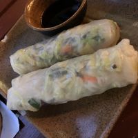 Summer rolls  at Bistro Go in Brno