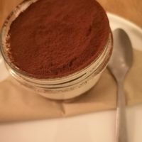 Tiramisu at Chutnej in Vinohrady