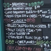 Menu 1 at The Black Crow Cafe in Elkhart