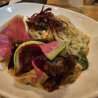 The tofu dish at Roots in Rutland