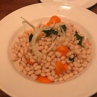 White Beans with Carrots & Parsley at Francis Ford Coppola Winery in Geyserville