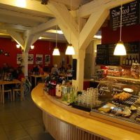 The café at Cafe Miro in Kristianstad