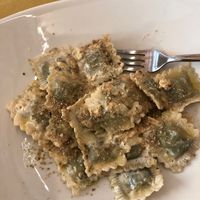 Ravioli at Bottega Vegana in Modena