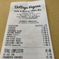   at Bottega Vegana in Modena