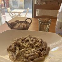 cacio e peppe  at Bottega Vegana in Modena
