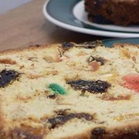 Vegan Pudding English  at Cafe Bonjour in Lanzarote