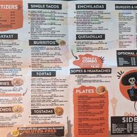 Menu: May 2021 at Pancho's Vegan Cantina in Las Vegas