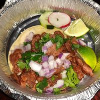 Taco at Pancho's Vegan Cantina in Las Vegas