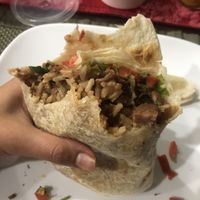 Classic Jackfruit Burrito  at Pancho's Vegan Cantina in Las Vegas
