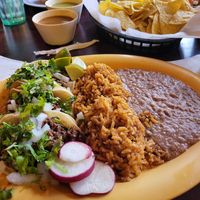 Taco special at Pancho's Vegan Cantina in Las Vegas