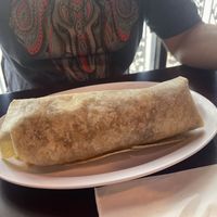 Classic burrito   at Pancho's Vegan Cantina in Las Vegas