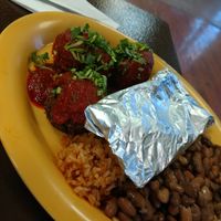 Spicy Meatballs at Pancho's Vegan Cantina in Las Vegas