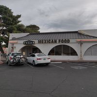 Outside at Pancho's Vegan Cantina in Las Vegas