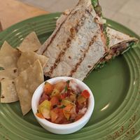 Burrito, chips, salsa. Sorry I didn't take photos of the drink or soup at Natural Spice in Panama City