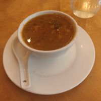 Sopa del día (soup of the day) at Natural Spice in Panama City