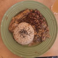 Menú del día: main course at Natural Spice in Panama City