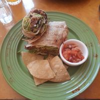 Garden Burrito Vegano at Natural Spice in Panama City