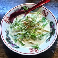 Vegan ramen at Shugetsu in Osaka