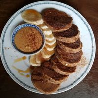 pancakes at Cafe Bizarro in Itacare