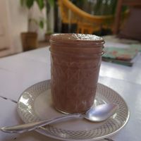 Hot and spicy chocolate at Cafe Bizarro in Itacare