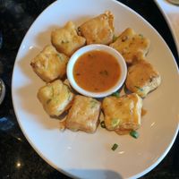 Vegan appetizer - Tofu Tareko at Himalayan in Calgary