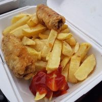 sausage supper at Hooked in Glasgow