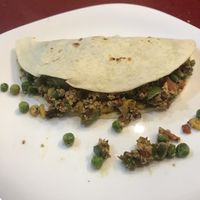 Burrito (that doesn’t look like one) at 1o9 Cafe in Udaipur