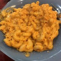 Basic bland vegan Mac and cheese  at 1o9 Cafe in Udaipur