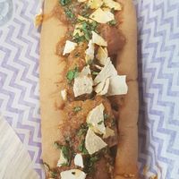 The Ticklish Tikka Dog (vegan)  at Not Dogs in Birmingham