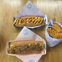 vegan hot dog at Not Dogs in Birmingham