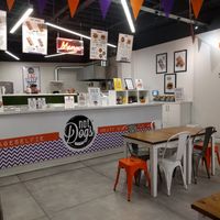 Not Dogs interior at Not Dogs in Birmingham