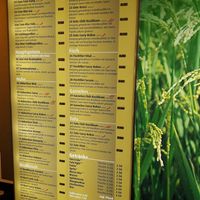 menu at Mai-Mai in Osnabruck