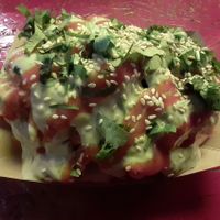 Kimchi fries  at Burger Box in Tallinn