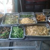 The buffet at Quan Chay in Qui Nhon