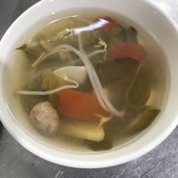 And soup   at Quan Chay in Qui Nhon