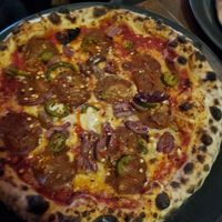 Volcano special!! at Red Sparrow Pizza in Collingwood