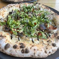 G.O.A.T. pizza  at Red Sparrow Pizza in Collingwood