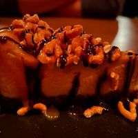 Salted caramel pretzel cheesecake   at Red Sparrow Pizza in Collingwood