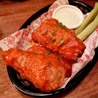 Buffalo not wings  at Red Sparrow Pizza in Collingwood