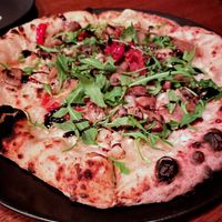 G.O.A.T. pizza  at Red Sparrow Pizza in Collingwood