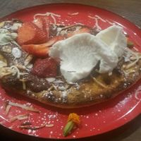 Dessert pizza at Red Sparrow Pizza in Collingwood