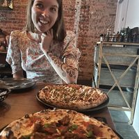 My face says it all really - absolutely stoked!  at Red Sparrow Pizza in Collingwood