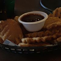 Waffle fries   at Red Sparrow Pizza in Collingwood