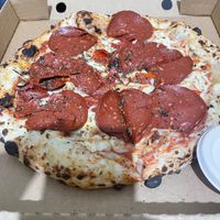 Pepperoni pizza  at Red Sparrow Pizza in Collingwood