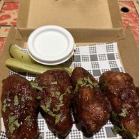 Bbq Not wings   at Red Sparrow Pizza in Collingwood
