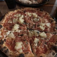 Vegan margherita   at Red Sparrow Pizza in Collingwood