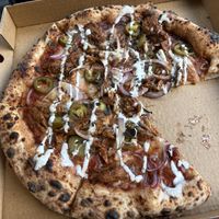 BBQ Chickn 😍🍕🌱  at Red Sparrow Pizza in Fitzroy