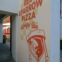 Outside / entrance at Red Sparrow Pizza in Fitzroy