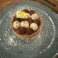 Salted Caramel tart (GF)  at Red Sparrow Pizza & Rooftop Bar in Fitzroy